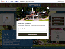 Tablet Screenshot of flottsbro.se